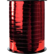 Bobine de 250m/7mm de bolduc lisse rouge métallisé - Ma Rentrée Facile