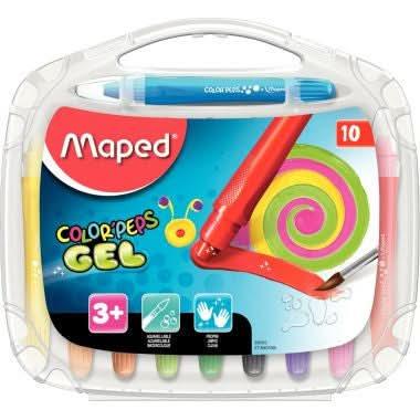 Boîte de 10 crayons gel aquarellables Color Pep's - Ma Rentrée Facile