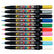 Boite de 10 marqueur Posca Brush PCF350 coloris assortis - Ma Rentrée Facile