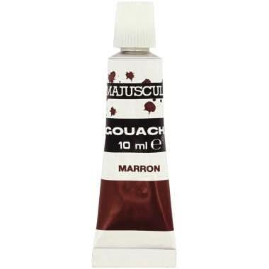 Boîte de 10 tubes 10ml de gouache en pâte MAJUSCULE, couleurs assorties - Ma Rentrée Facile