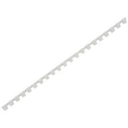 Boîte de 100 anneaux à relier/peignes à relier diamètre 10 mm blanc - Ma Rentrée Facile