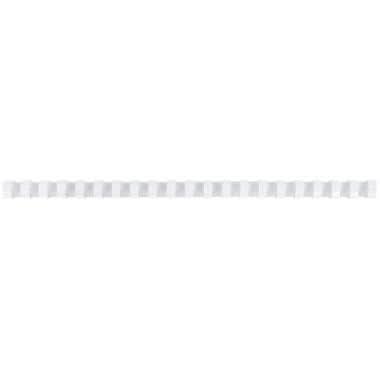 Boîte de 100 anneaux à relier/peignes à relier, diamètre 14 mm blanc - Ma Rentrée Facile