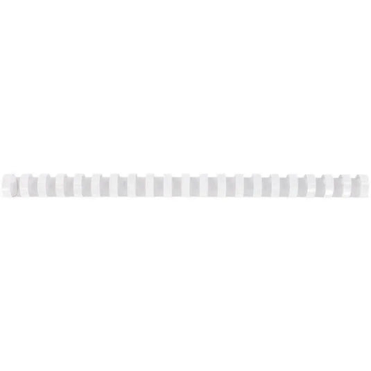 Boîte de 100 anneaux à relier/peignes à relier, diamètre 19 mm blanc - Ma Rentrée Facile