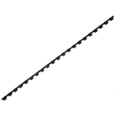 Boîte de 100 anneaux à relier/peignes à relier, diamètre 6 mm noir - Ma Rentrée Facile