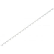 Boîte de 100 anneaux/reliures plastique à relier, diamètre 6mm blanc - Ma Rentrée Facile