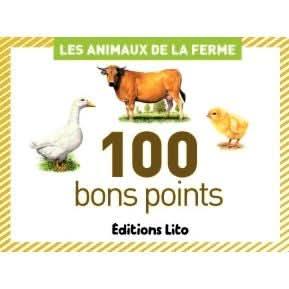 Boite de 100 images Les animaux de la ferme - Ma Rentrée Facile