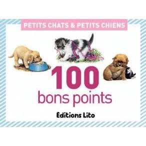 Boite de 100 images Petits chats et petits chiens - Ma Rentrée Facile
