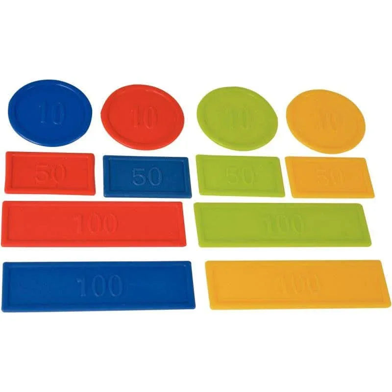 Boite de 100 jetons marqués - Ma Rentrée Facile