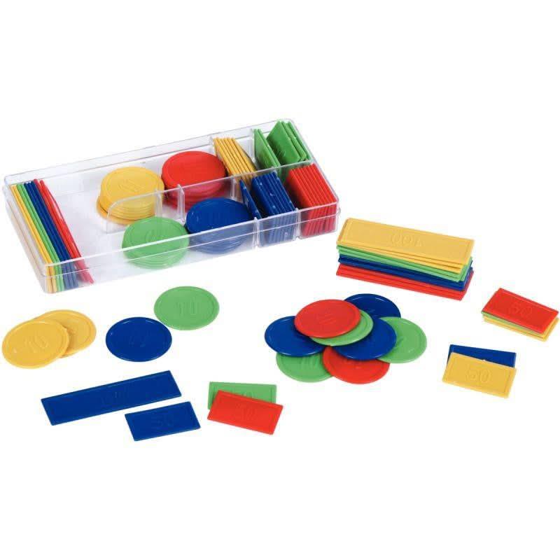 Boite de 100 jetons marqués - Ma Rentrée Facile