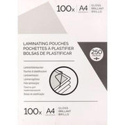 Boite de 100 pochettes à plastifier format 216x303mm pour document A4 ép 250µ - Ma Rentrée Facile