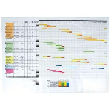 Boite de 100 pochettes à plastifier format 303x426mm pour document A3 ép 125µ - Ma Rentrée Facile