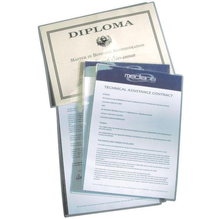 Boîte de 100 pochettes de plastification A5 80 microns - Ma Rentrée Facile