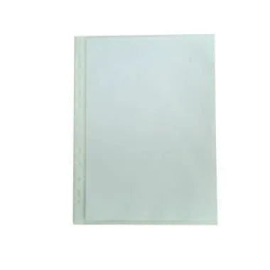 100 pochettes plastiques perforées 9/100ème 21x29,7 aspect grainé - Ma Rentrée Facile