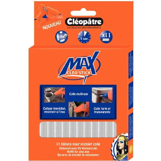 Boîte de 11 bâtons de colle cléo'stick max - Ma Rentrée Facile