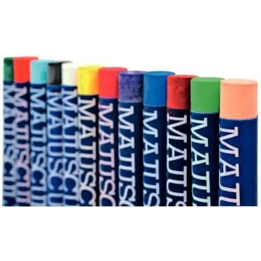 Boîte de 12 craies pastels à l'huile Majuscule - Ma Rentrée Facile