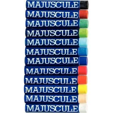 Boîte de 12 craies pastels à l'huile Majuscule - Ma Rentrée Facile