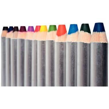 Boîte de 12 crayons de couleurs gros module 8mm - Ma Rentrée Facile