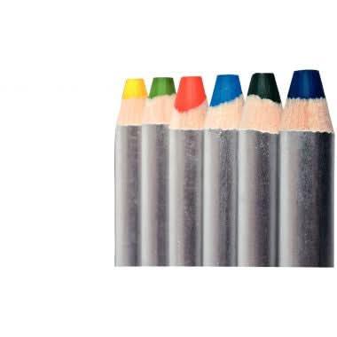 Boîte de 12 crayons de couleurs gros module 8mm - Ma Rentrée Facile