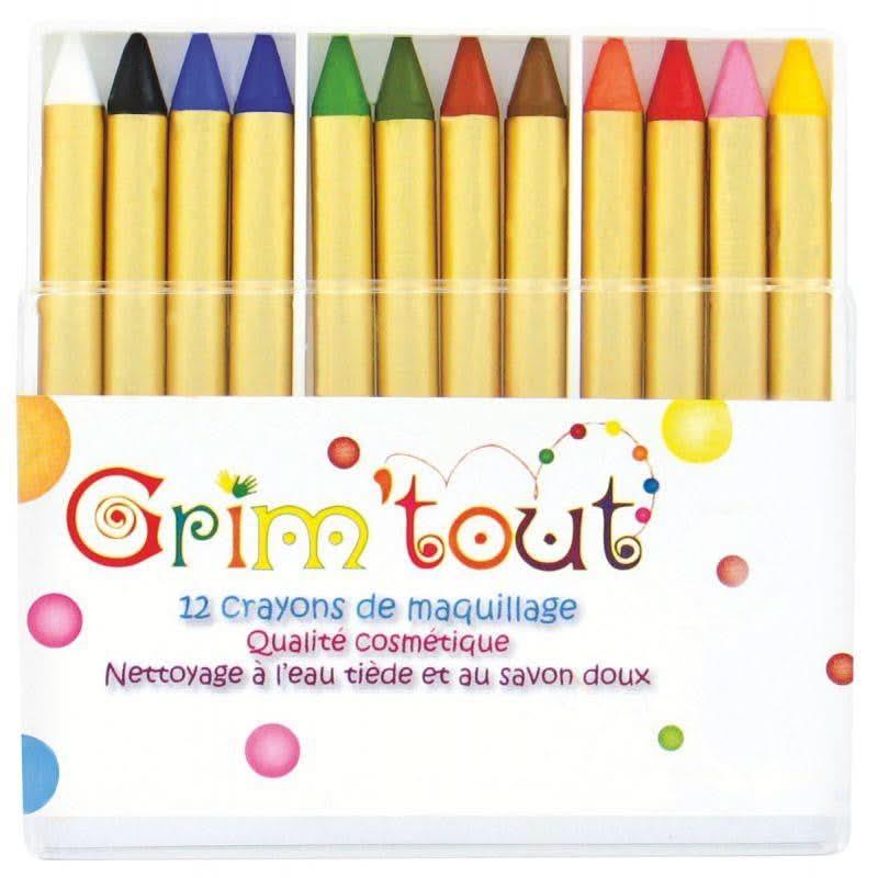 Boîte de 12 crayons de maquillage - Ma Rentrée Facile
