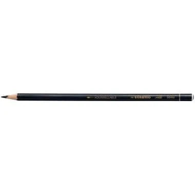 Boite de 12 crayons effaçables Stabilo All noirs - Ma Rentrée Facile