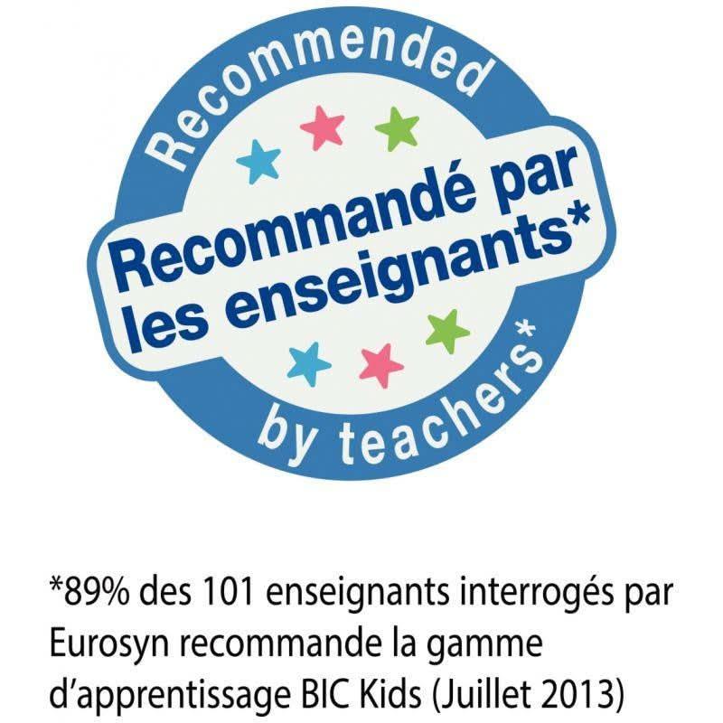 Boîte de 12 crayons graphite d'apprentissage corps bleu - Ma Rentrée Facile