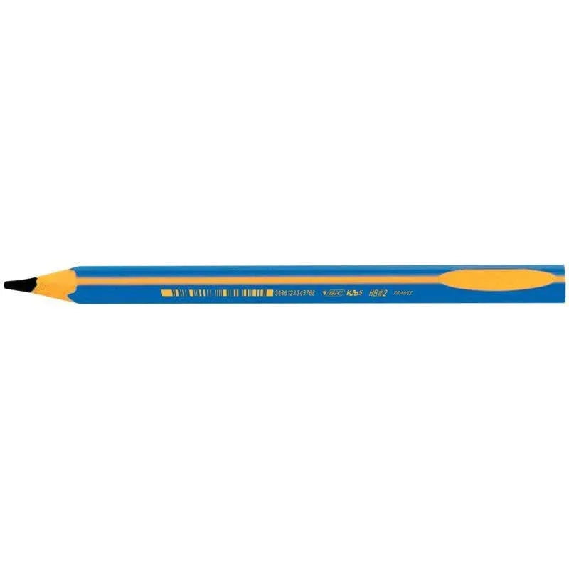 Boîte de 12 crayons graphite d'apprentissage corps bleu - Ma Rentrée Facile