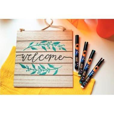 Boîte de 12 marqueurs peinture Bic Intensity noirs - Ma Rentrée Facile