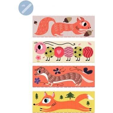 Boite de 12 puzzles sticks, la forêt - Ma Rentrée Facile