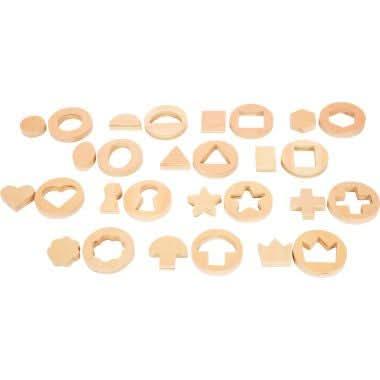 Boite de 14 disques + 14 formes à encastrer - Ma Rentrée Facile