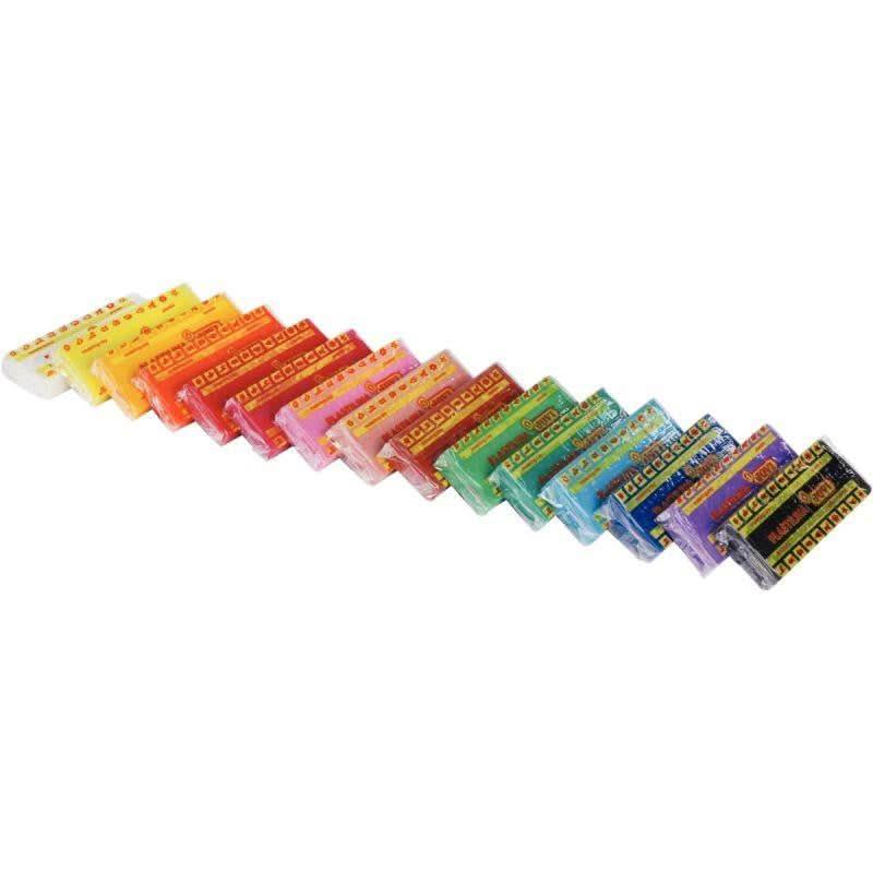 Boîte de 15 pains de 150g Plastilina couleurs assorties - Ma Rentrée Facile