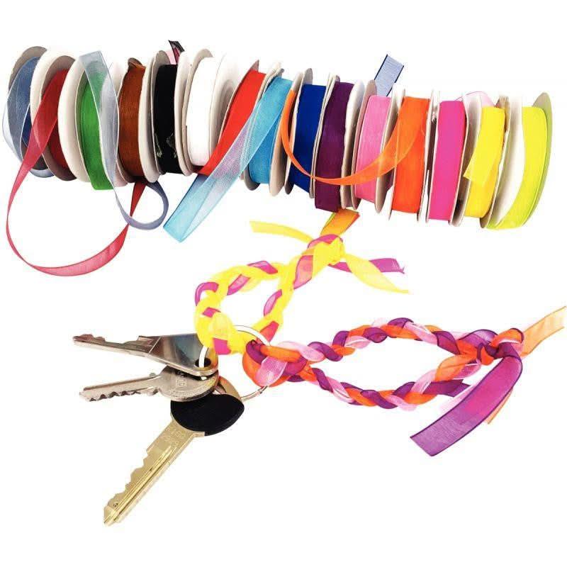 Boite de 15 rubans organza, 9 mm x 10 m - Ma Rentrée Facile