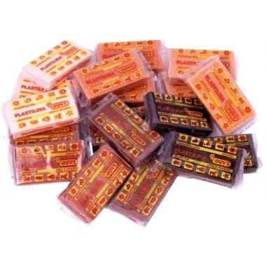 Boite de 18 pains 50g Plastilina couleurs multiculturel - Ma Rentrée Facile