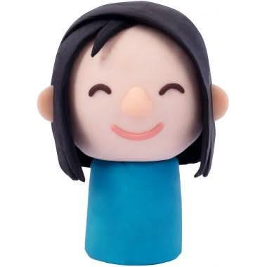 Boite de 18 pains 50g Plastilina nature - Ma Rentrée Facile