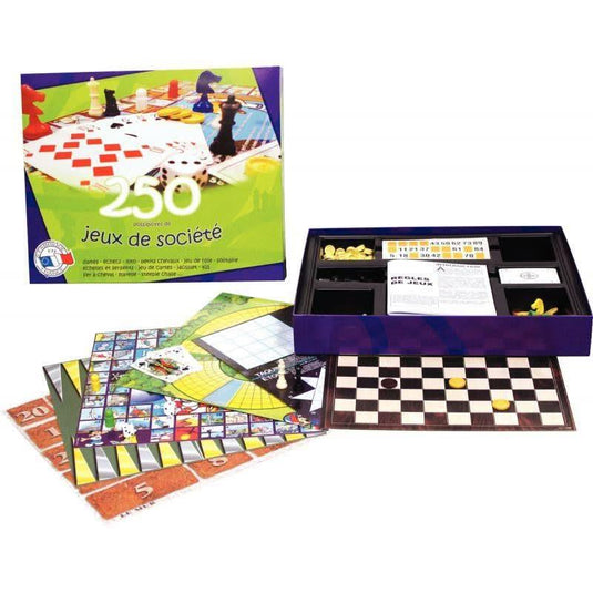 Boîte de 250 jeux de société - Ma Rentrée Facile