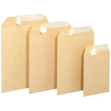 250 pochettes Kraft, 230x320mm, 120g, bande siliconnée - Ma Rentrée Facile