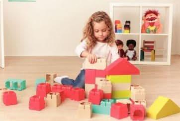 Boite de 40 briques géantes souples eco friendly MINILAND - Ma Rentrée Facile