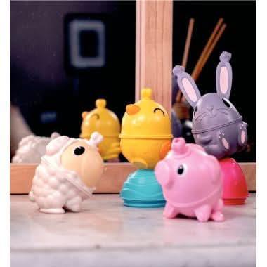 Boite de 41 grosses perles sensorielles LALABOOM la ferme - Ma Rentrée Facile