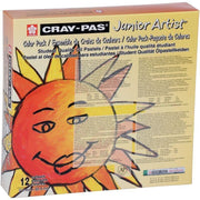 Boite de 432 pastels à l'huile Cray-Pas Junior 8 mm assorties - Ma Rentrée Facile