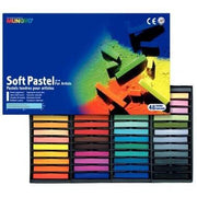 Boite de 48 pastels sec carre - Ma Rentrée Facile