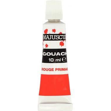 Boîte de 5 tubes 10ml de gouache en pâte MAJUSCULE, couleurs primaires - Ma Rentrée Facile