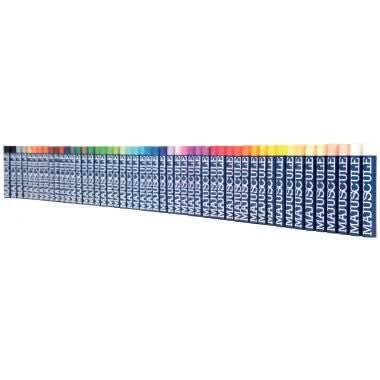 Boîte de 50 pastels à l'huile Majuscule - Ma Rentrée Facile