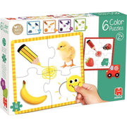 Boite de 6 Color puzzles, 30 pièces - Ma Rentrée Facile