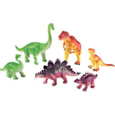 Boite de 6 jumbo dinosaures mamans et bébés - Ma Rentrée Facile