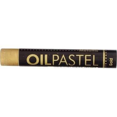Boite de 6 pastels huile or 11 mm - Ma Rentrée Facile