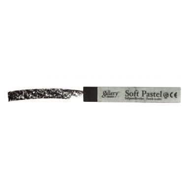 Boîte de 6 pastels secs tendres carrés noir - Ma Rentrée Facile