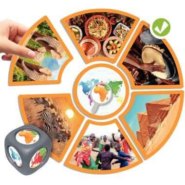 Boite de 6 plateaux association, les continents Akros - Ma Rentrée Facile