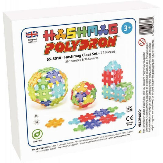 Boite de 72 POLYDRON HASHMAG - Ma Rentrée Facile