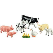 Boite de 8 jumbo animaux de la ferme mamans et bébés - Ma Rentrée Facile