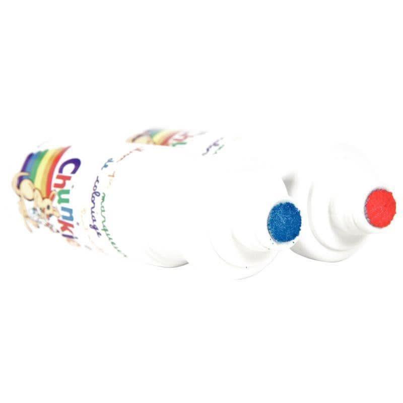 Boite de 8 marqueurs 75 ml Chunkie : or, argent, cuivre, turquoise, rose, mauve, corail et jade - Ma Rentrée Facile