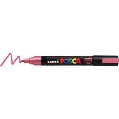 Boîte de 8 marqueurs Posca pointe conique PC5M métal - Ma Rentrée Facile